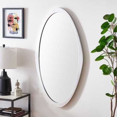 Safavieh 20.5 x 42.75 in. Cassini Silver Mirror MRR8002A